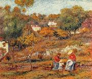 renoir, Landschaft bei Cagnes